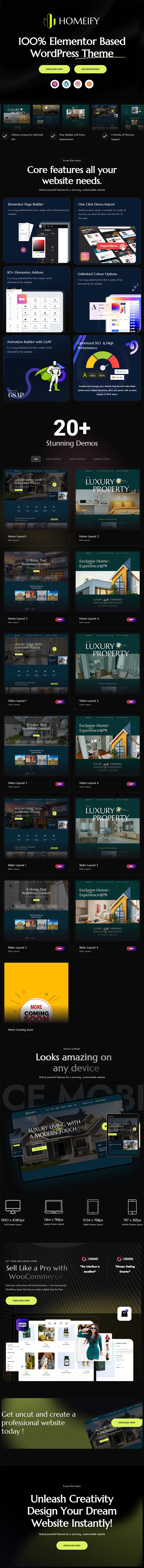 Homeify - Real Estate Single Property WordPress