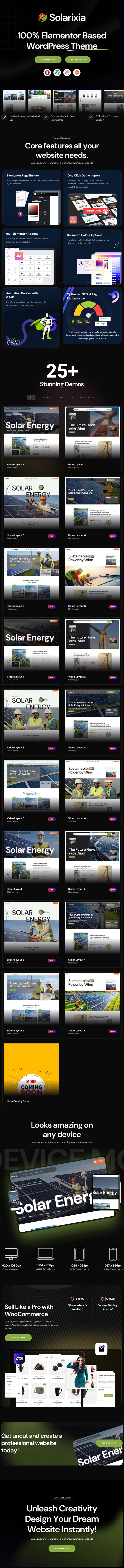 Solarixia - Ecology & Solar Energy WordPress