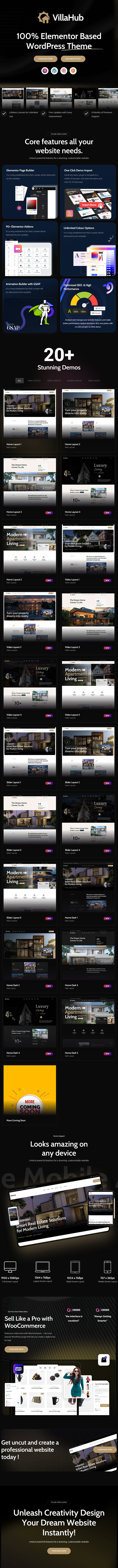 Villahub -  Single Property WordPress